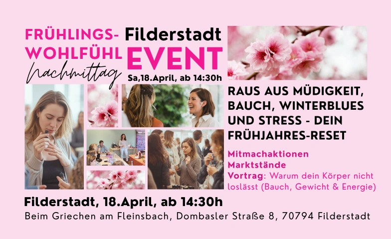 Raus aus M&uuml;digkeit, Bauch, Winterblues & Stress Der Grieche am Fleinsbach Filderstadt, Dombasler Stra&szlig;e 8, 70794 Filderstadt Billets
