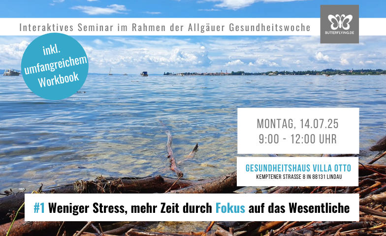 #1 Weniger Stress, mehr Zeit durch Fokus auf das Wesentliche Tickets