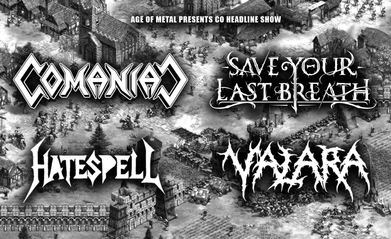 Comaniac, Save Your Last Breath, Valara, Hatespell Jugendkulturhaus Flösserplatz, Flösserstrasse 7, 5000 Aarau Tickets