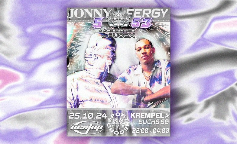 JONNY5 & FERGY53 at Krempel Buchs pres. by nextup Krempel, Wiedenstrasse 48, 9470 Buchs Tickets