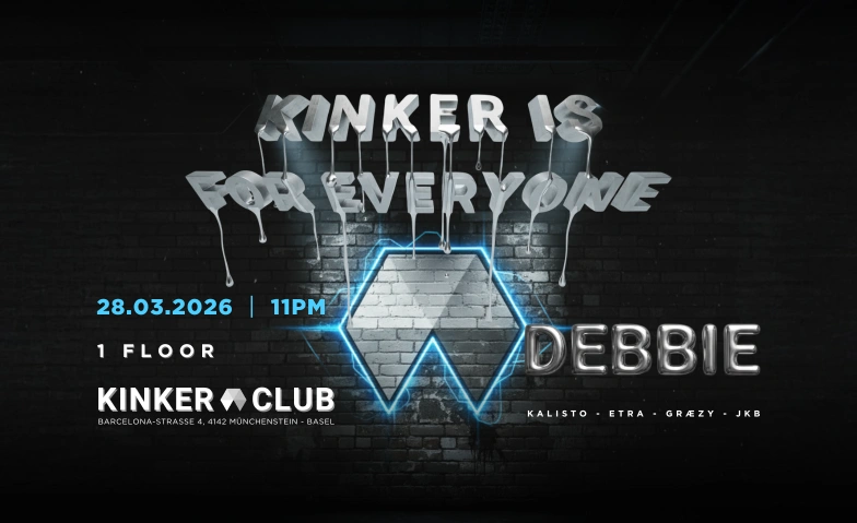 KINKER IS FOR EVERYONE KINKER, Barcelona-Strasse 4, 4142 M&uuml;nchenstein Tickets