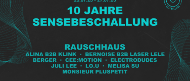 Event-Image for '10 JAHRE SENSEBESCHALLUNG'