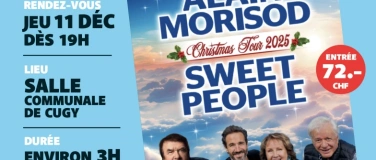 Event-Image for 'Alain Morisod & Sweet People - Christmas Tour 2025 - Cugy'