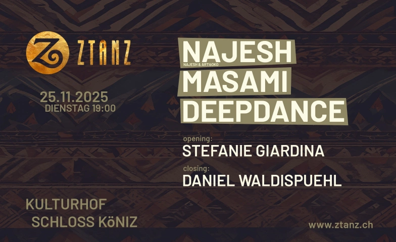 ZtanZ – Zischtig Rave Kulturhof Schloss Köniz  Rossstall, Muhlernstrasse 11, 3098 Köniz Billets
