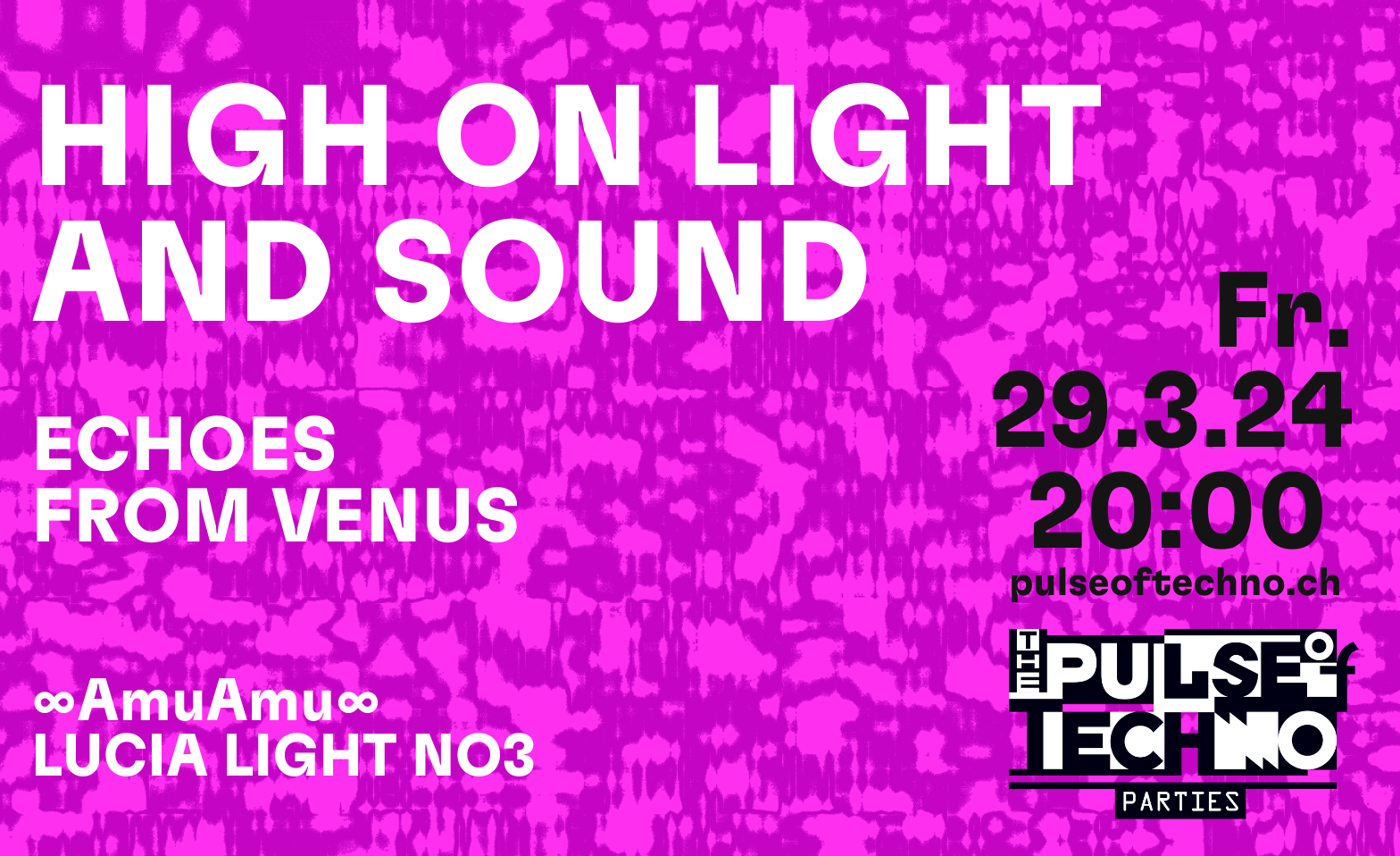High on Light and Sound (Echoes from Venues) ${singleEventLocation} Tickets