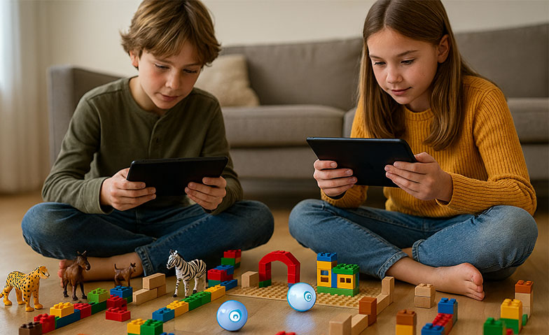 Flitzende Roboterb&auml;lle Billets