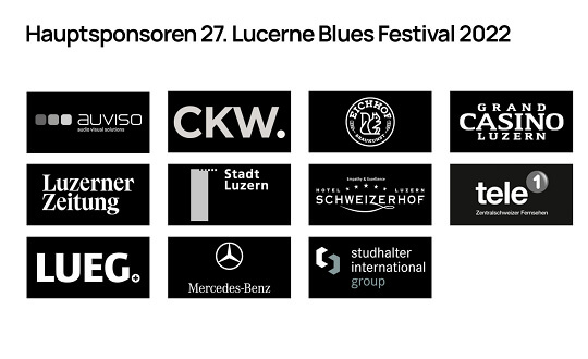 Sponsoring-Logo von 3-Tages Festivalpass 27. Lucerne Blues Festival Event