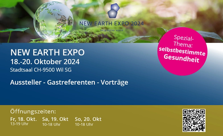 New Earth Expo Stadtsaal Wil SG ${singleEventLocation} Billets