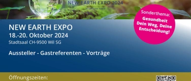 Event-Image for 'New Earth Expo Stadtsaal Wil SG Weekendpass'