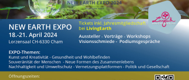 Event-Image for 'Tageseintritte/Weekendpas NEW EARTH EXPO 2024 & Living Earth'