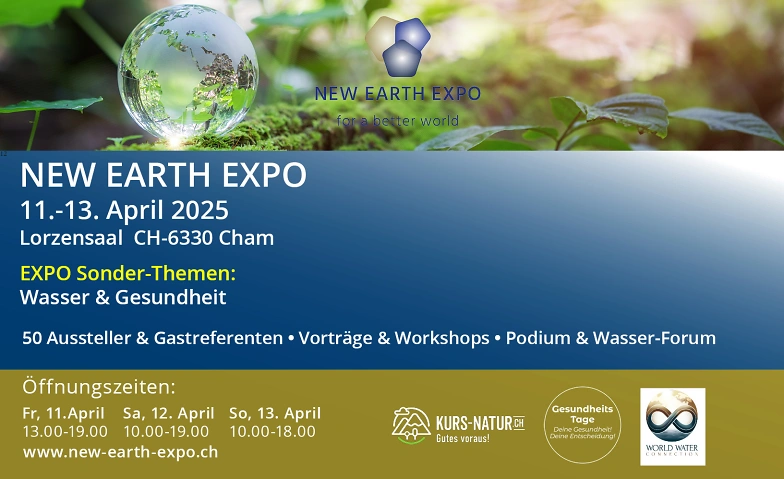 New Earth Expo Tageseintritt Sonntag Tickets