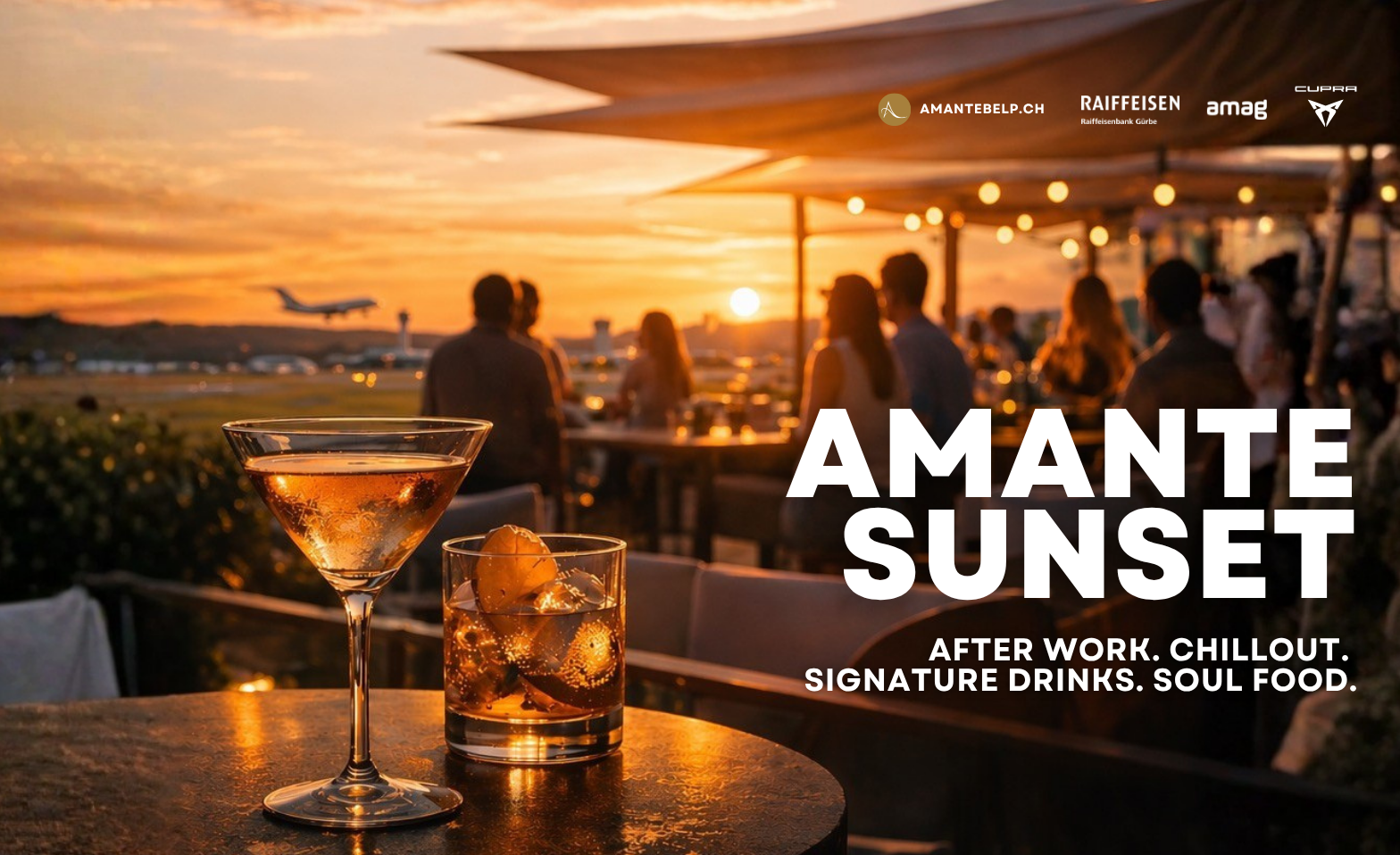 Event-Image for 'AMANTE Sunset - After Work. Chillout. Drinks. Soul Food.'