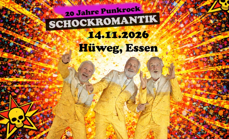 20 Jahre Punkrock - Schockromantik live im H&uuml;weg KJ H&uuml;weg Essen, H&uuml;nninghausenweg 84, 45276 Essen Billets