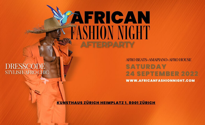 African Fashion Night Afterparty Kunsthaus Zürich, Heimplatz 1, 8001 Zürich Tickets