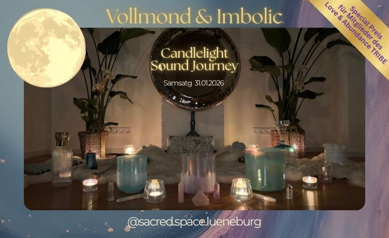 Vollmond  &amp; IMBOLIC Candlelight Sound Journey Billets