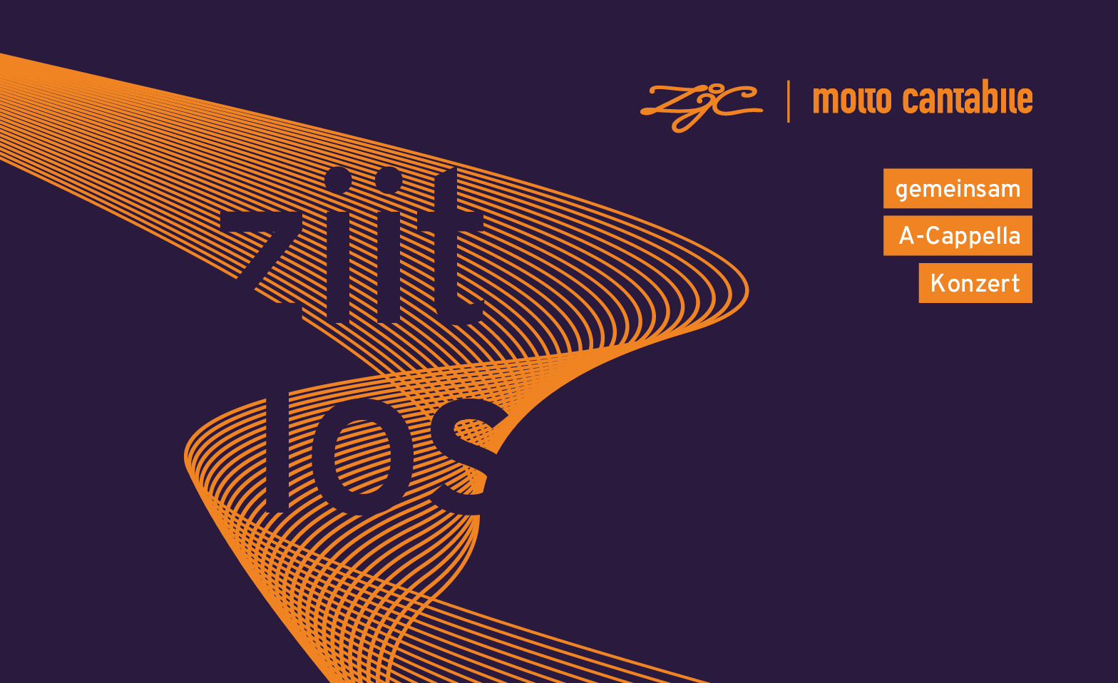 molto cantabile &amp; Zentralschweizer Jugendchor &ndash; ziitlos Billets