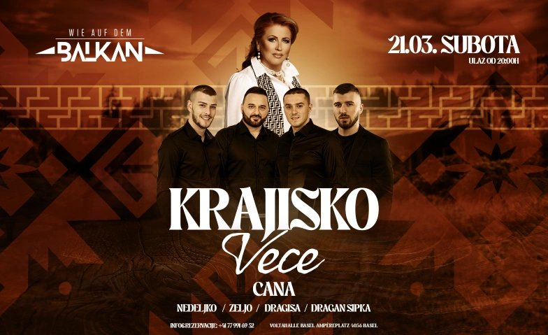 Krajisko Vece Volta Halle Tickets