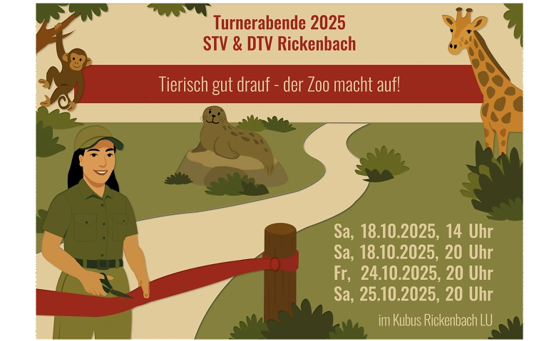 Turnerabende 2025 STV / DTV Rickenbach Tickets