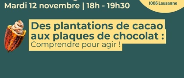 Event-Image for 'Des plantations de cacao aux tablettes de chocolat'