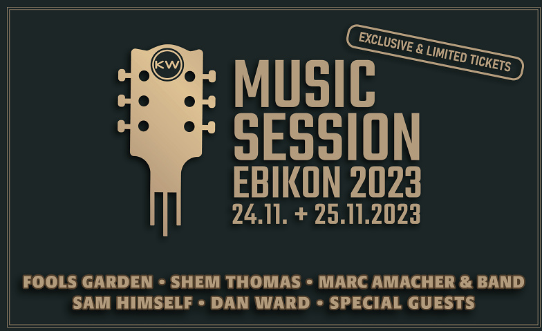 Music Session Ebikon mit Fools Garden, Marc Amacher u.v.a. Pfarreiheim Ebikon, Dorfstrasse 7, 6030 Ebikon Tickets