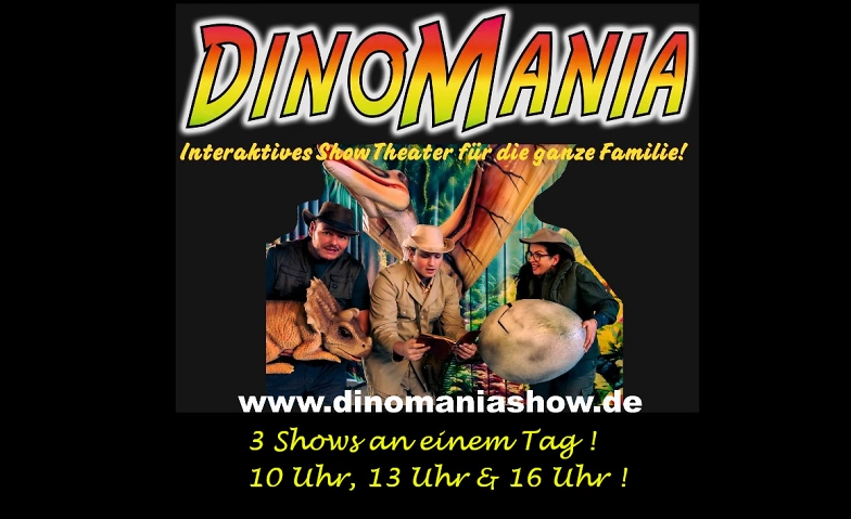 Dinomania - Erlebe das Abenteuer deines Lebens! ${singleEventLocation} Tickets