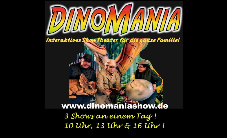 Dinomania - Erlebe das Abenteuer deines Lebens! ${singleEventLocation} Tickets