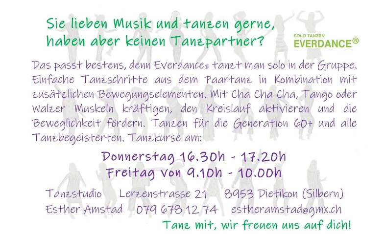 Event-Image for 'Everdance Kurs mit Esther'