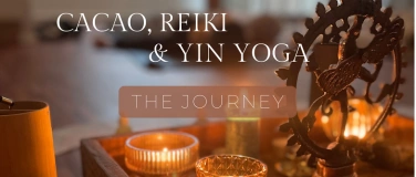 Event-Image for 'THE JOURNEY - Kakao Zeremonie, Yin Yoga & Reiki Healing'