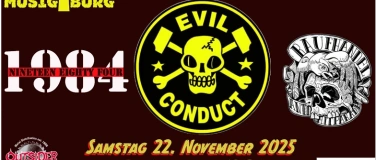 Event-Image for 'This is Oi: Evil Conduct & Raufhandel & 1984'