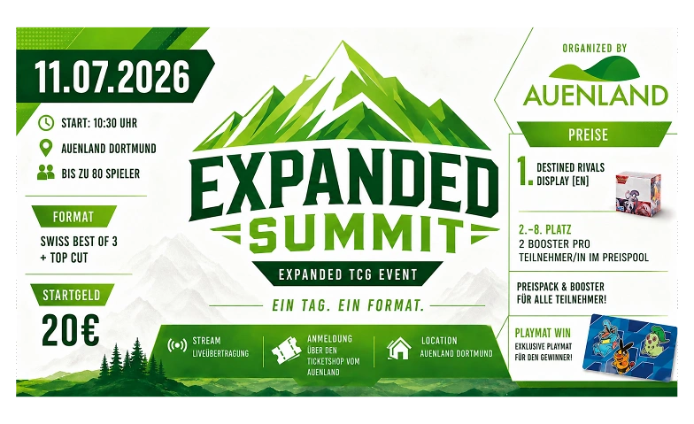 Pokemon TCG EXPANDED SUMMIT Billets