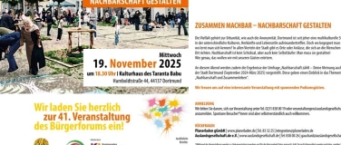 Event-Image for '41. Bürgerforum Nord trifft Süd'