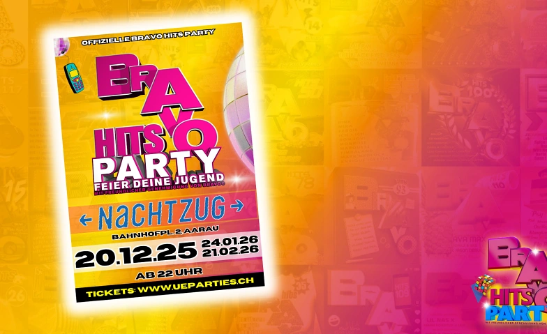 Event-Image for 'Offizielle Bravo Hits Party Aarau'