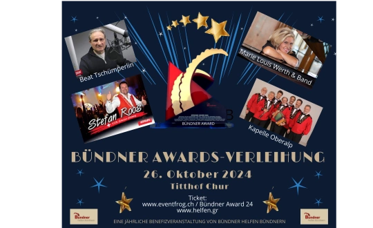 Sponsoring logo of Bündner Awards-Verleihung 2024 event