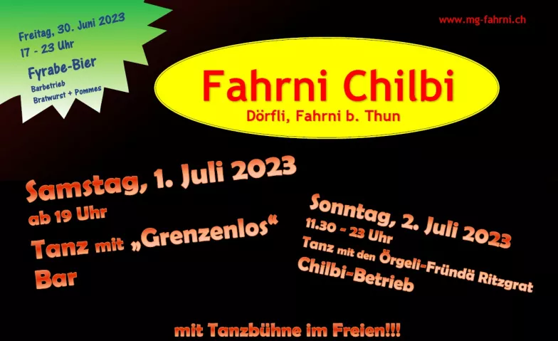 Fahrni-Chilbi Chilbi Platz Tickets