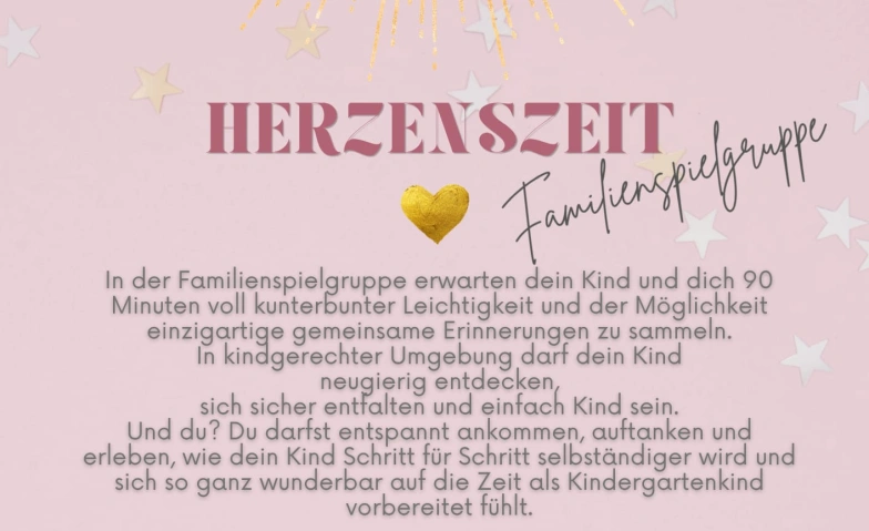 "Herzenszeit" Familiengruppe Billets