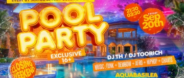 Event-Image for 'Poolparty EXCLUSIVE 16+ @aquabasilea'