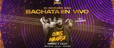 Event-Image for 'CHRIS PARADISE - BACHATA EN VIVO - LIVE KONZERT'