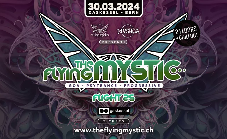 The Flying Mystic -25- Gaskessel, Sandrainstrasse 25, 3007 Bern Tickets