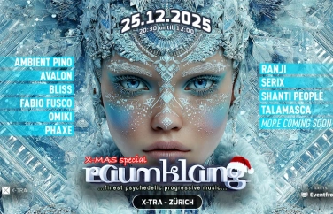 Event-Image for 'Raumklang X-MAS Special 25.12.2025 - X-TRA, Z&uuml;rich'