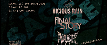Event-Image for 'Sägecore // Vicious Rain // FINAL STORY // Avalanche'