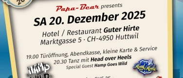 Event-Image for 'Papa-Bear's FIFTIES DANCE NIGHT'