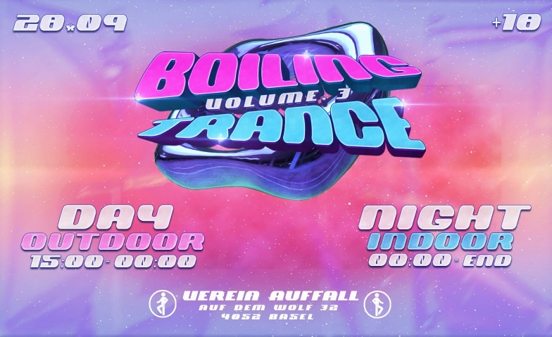 Boiling Trance Vol. 3 Verein Auffall, Auf dem Wolf 32, 4052 Basel Billets