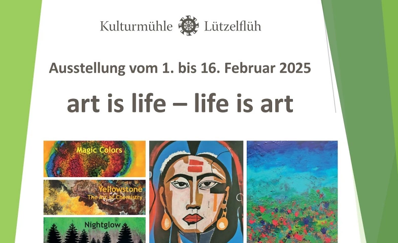 Ausstellung art is life - life is art ${singleEventLocation} Billets