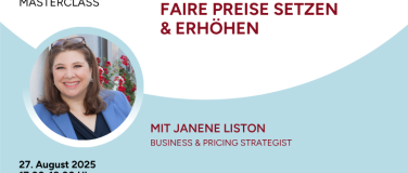 Event-Image for 'Selbstbewusst Preise setzen und erhöhen'