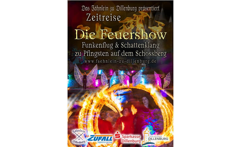 Feuershow Zeitreise Freilichtbühne, Schloßberg 20, 35683 Dillenburg Tickets