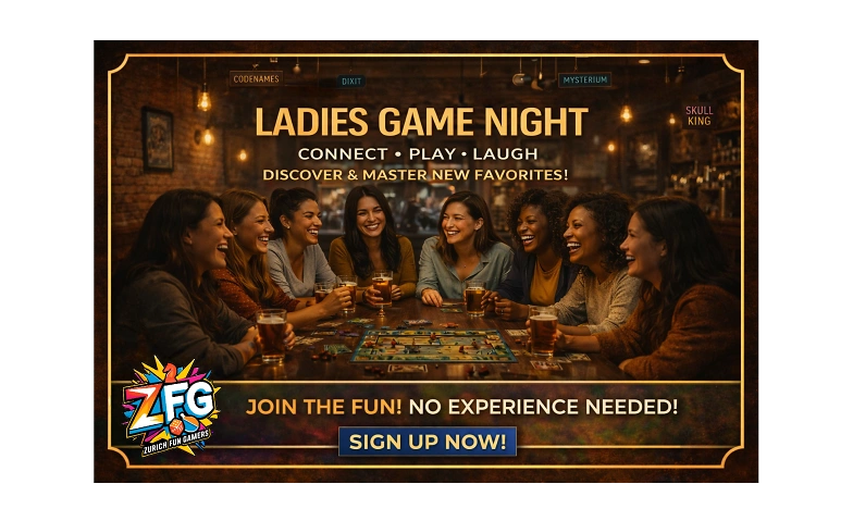 Event-Image for 'Board Games Zurich: Ladies Night & Social Gaming (ZFG)'