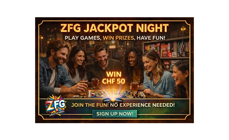 Event-Image for 'ZFG Jackpot Night: Board Games Zurich &ndash; Win CHF 50!'