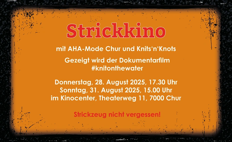 Event-Image for 'Strickkino'