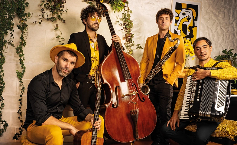 Event-Image for 'Les Fils Canouche, WORLD GIPSY JAZZ – FR, ANGERS'