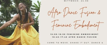 Event-Image for 'AFRO DANCE FUSION & FEMININE EMBODIMENT'